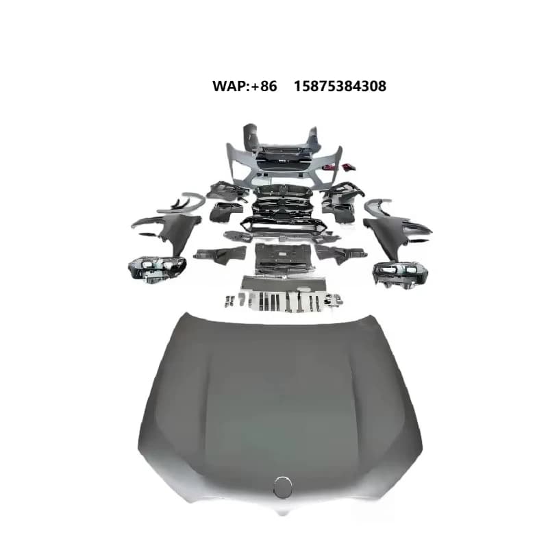 High Quality Suitable for X5 F15 Conversion MT MP Big Body Kit Front Bumper Side Skirts Rear Bumper
