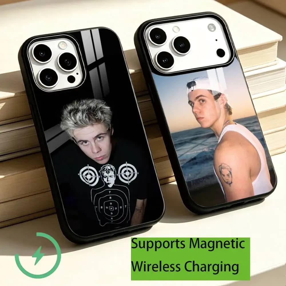 Singing star The Kid LAROI Phone Case For iPhone18,17,16,15,14,13,12,11 Plus,Pro Supports Magnetic Wireless Charging Gift