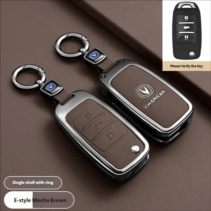 newFor Changan CX70 CS55 EADO CX20 Alsvin CS15EV CS75 CS35 Plus CS15 CS95 RAETON Car Key Fob Cover Case Protect Shell Holder Set