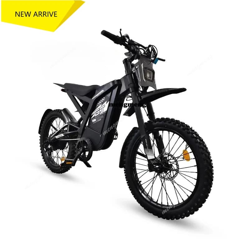 Factory Wholesale  Price Electric Mountain Bike Steel Frame Lithium Battery Ebike Electric Dirt Bike GT2000 for A
