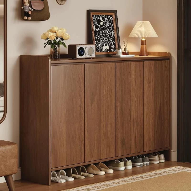 Modern Decor Design Multifunction Shoe Cabinet Entrance Vertical Storage Shoe Cabinet Large Capacity Scarpiera Mobile Furniture
