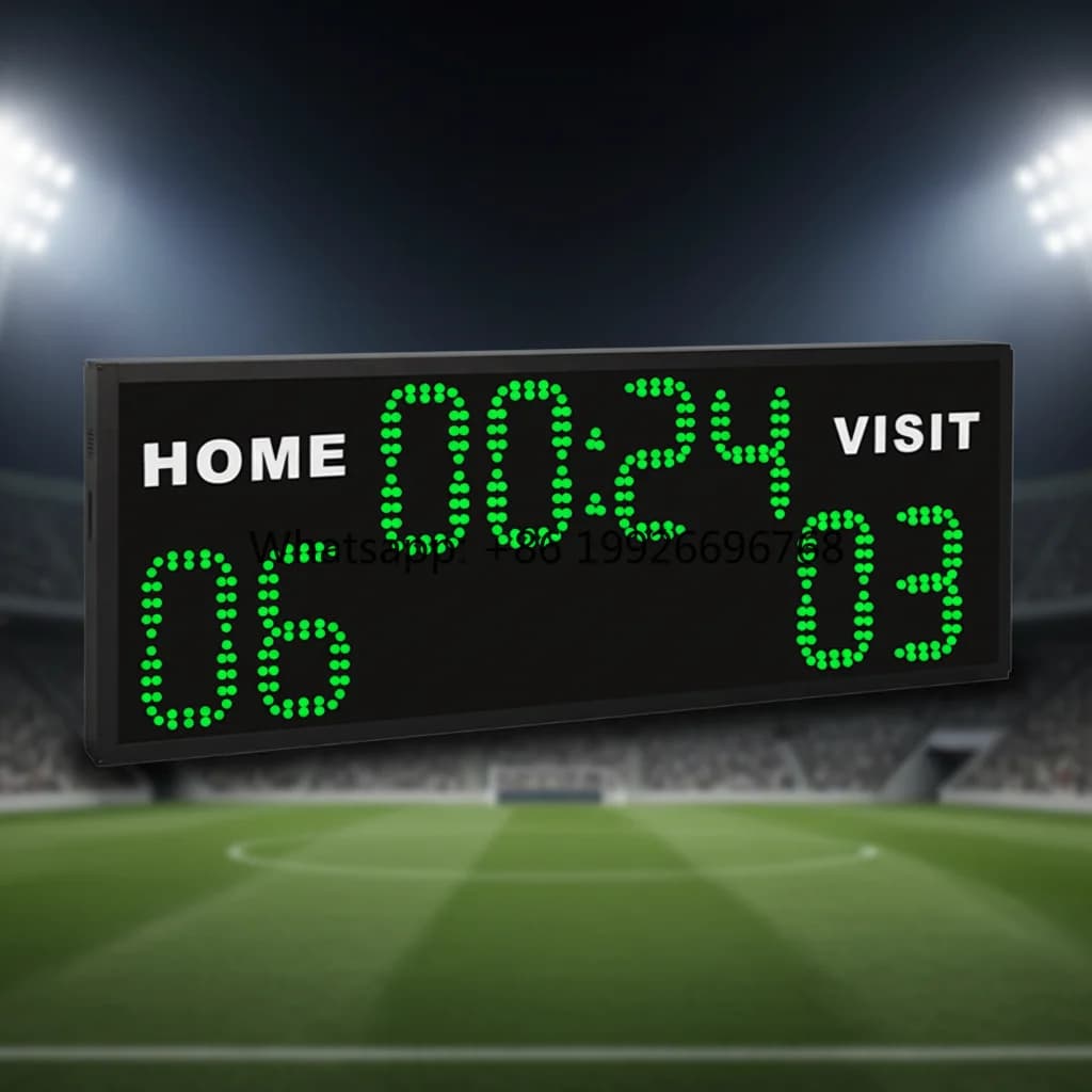 2026 New CP22 Manufacturer Inexpensive Game New Font Lattice Baseball  Led Scoreboard