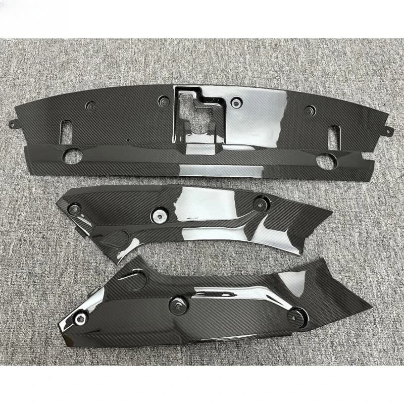 Wet Carbon Fiber Engine Cover Exterior Decoration Accessories