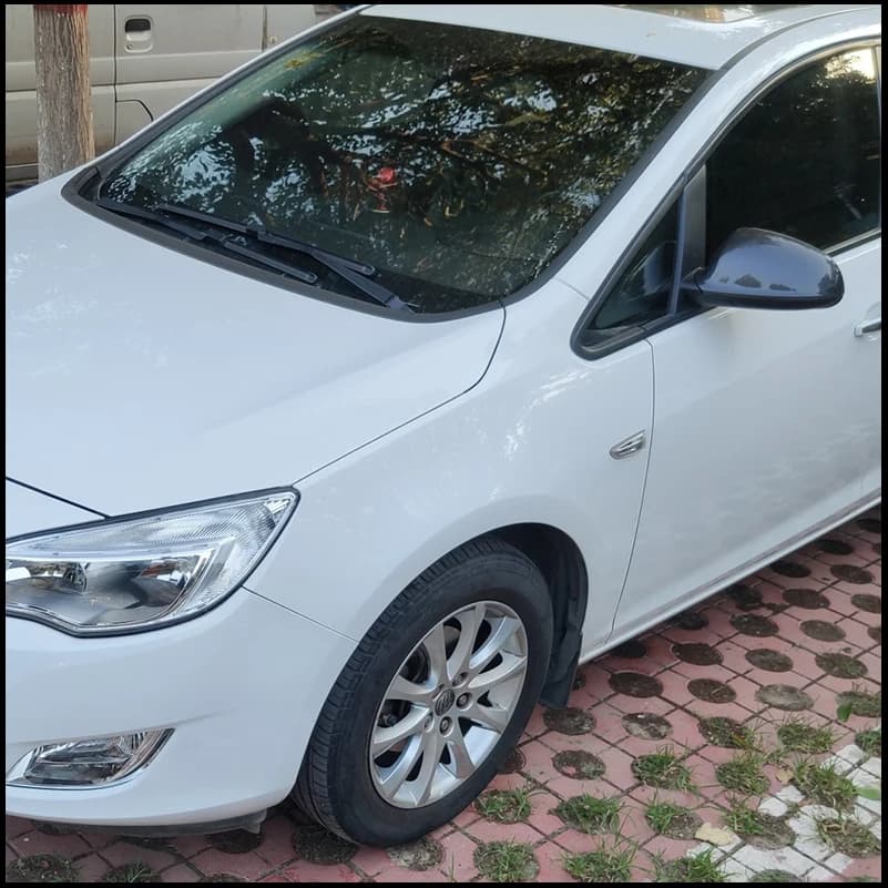 For Opel Astra J K 2010-2020 Door Side Wing Rearview Mirror Cover Cap Housing Replace Car Styling Auto Accessories