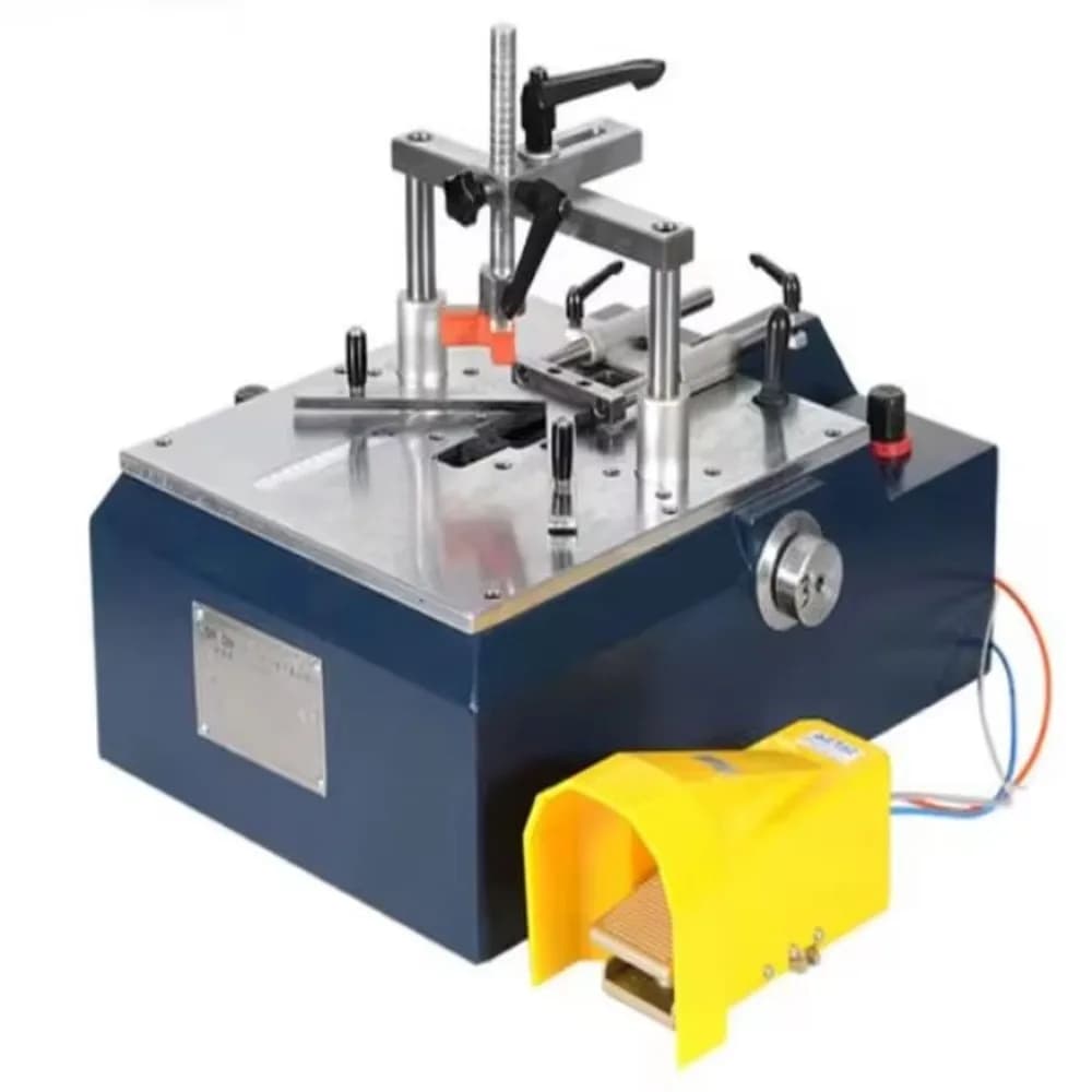 Advanced Tabletop Pneumatic Underpinner Frame Joining Machine for Picture Frame Making Woodworking Joiner Tool