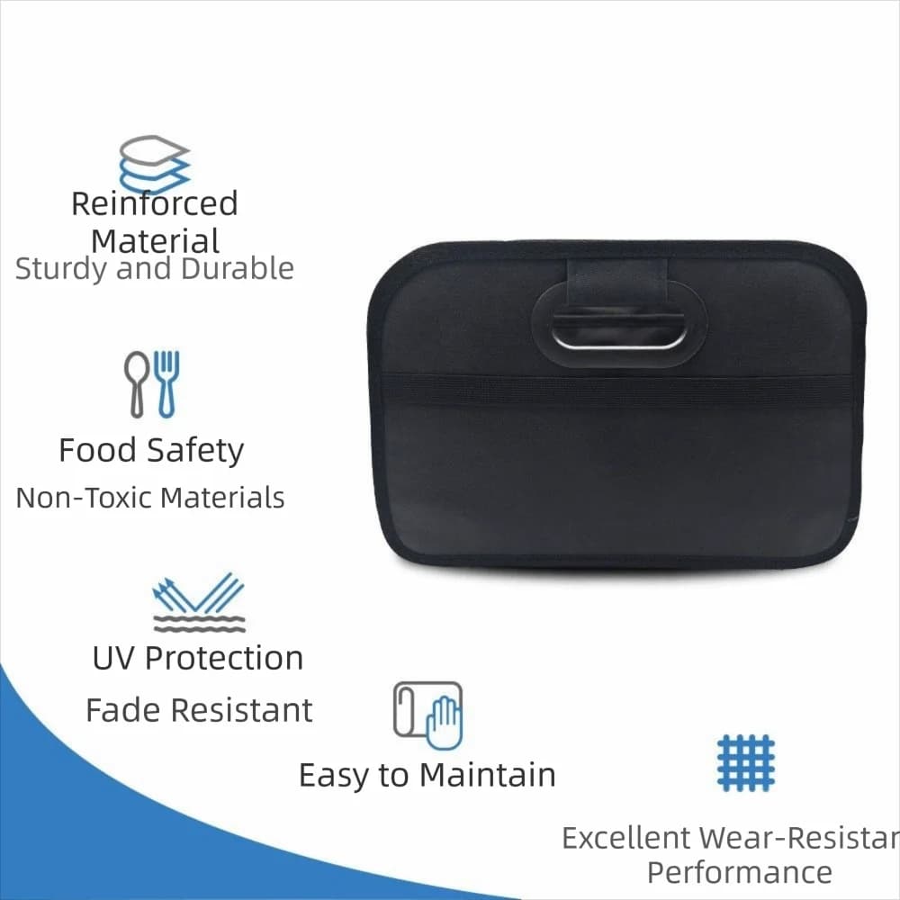 Multifunction Car Trunk Organizer Oxford Cloth Thickened Foldable Storage Storage Box Large Capacity Collapsible