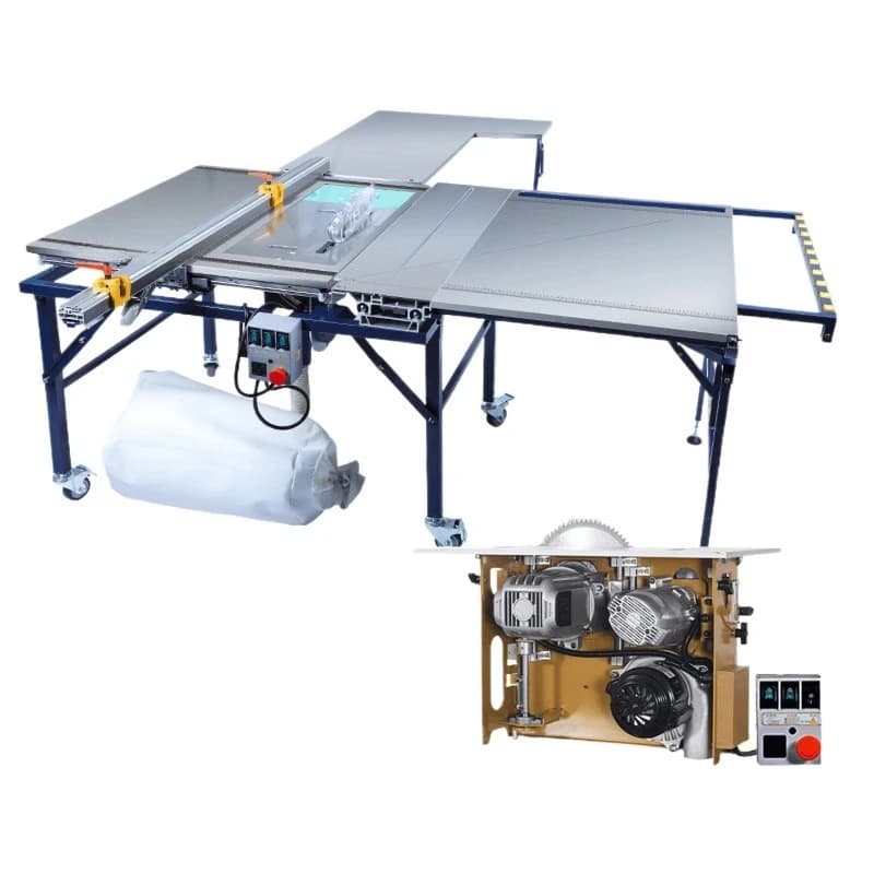 Push table saw JT11 woodworking special brushless dust-free child and mother saw, multi-function all-in-one machine