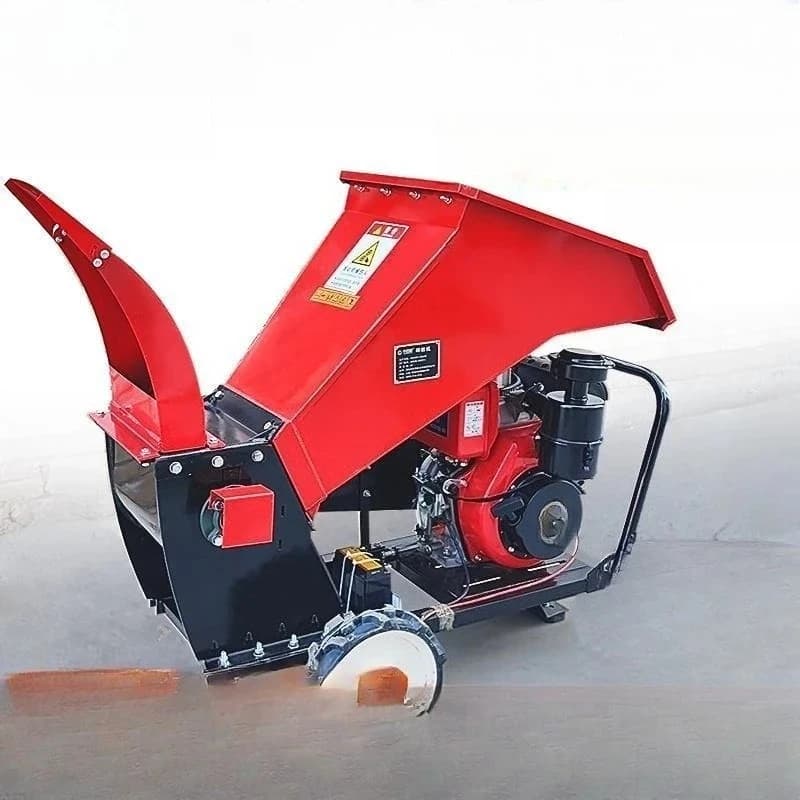 Wood crushing electric start tree branch garden multi-functional branch crusher