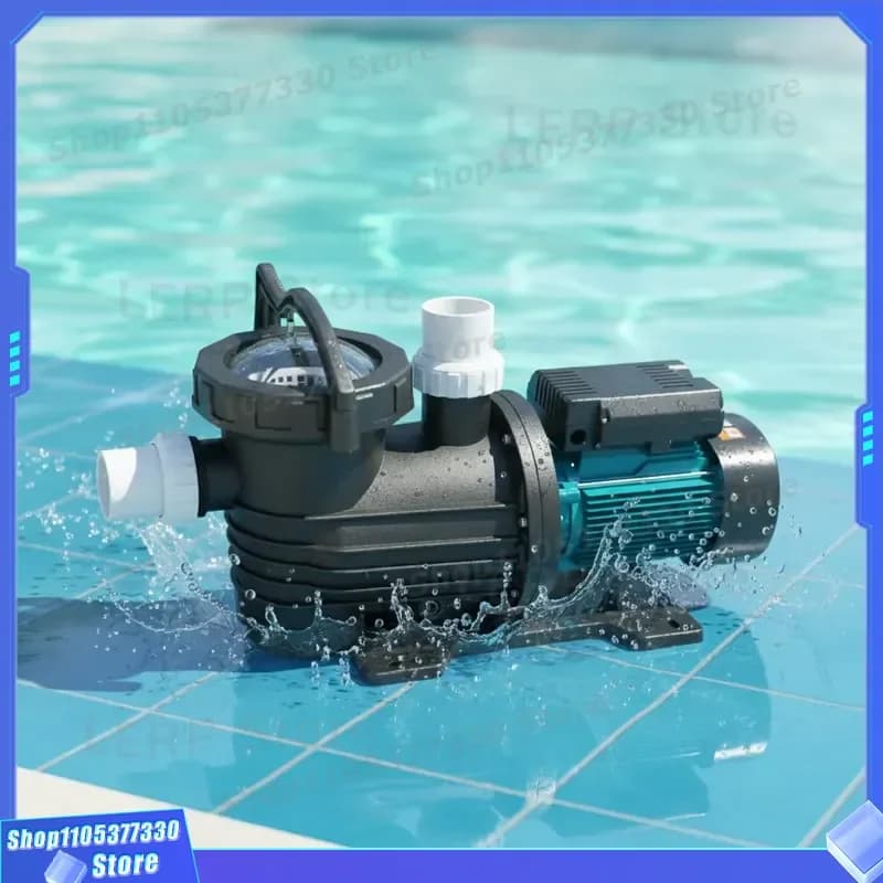 High Efficiency Swimming Pool Water Circulation Pump SN Motor System for Continuous Operation Purification and Filtration Use