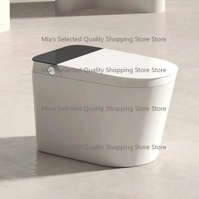 Automatic Electric Ceramic Tankless Toilet Bathroom Wc Toilet Bowl One Piece Heated Seat  Bidet Toilet