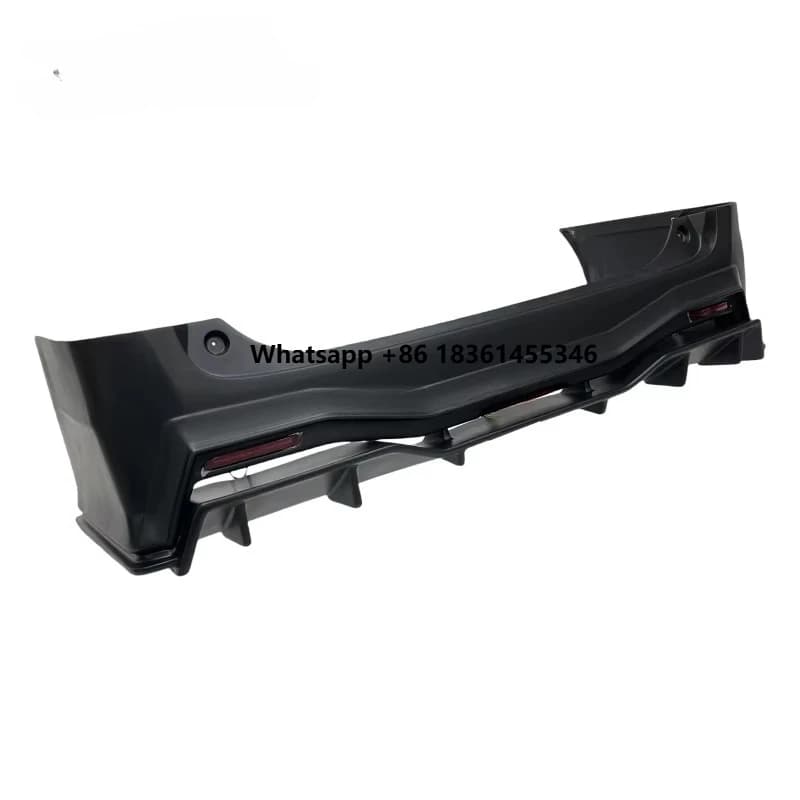 ALPHARD Vellfire Upgrade  KuhL-style Rear Bumper Body Kit Carbon Fiber Rear Lip Spoiler