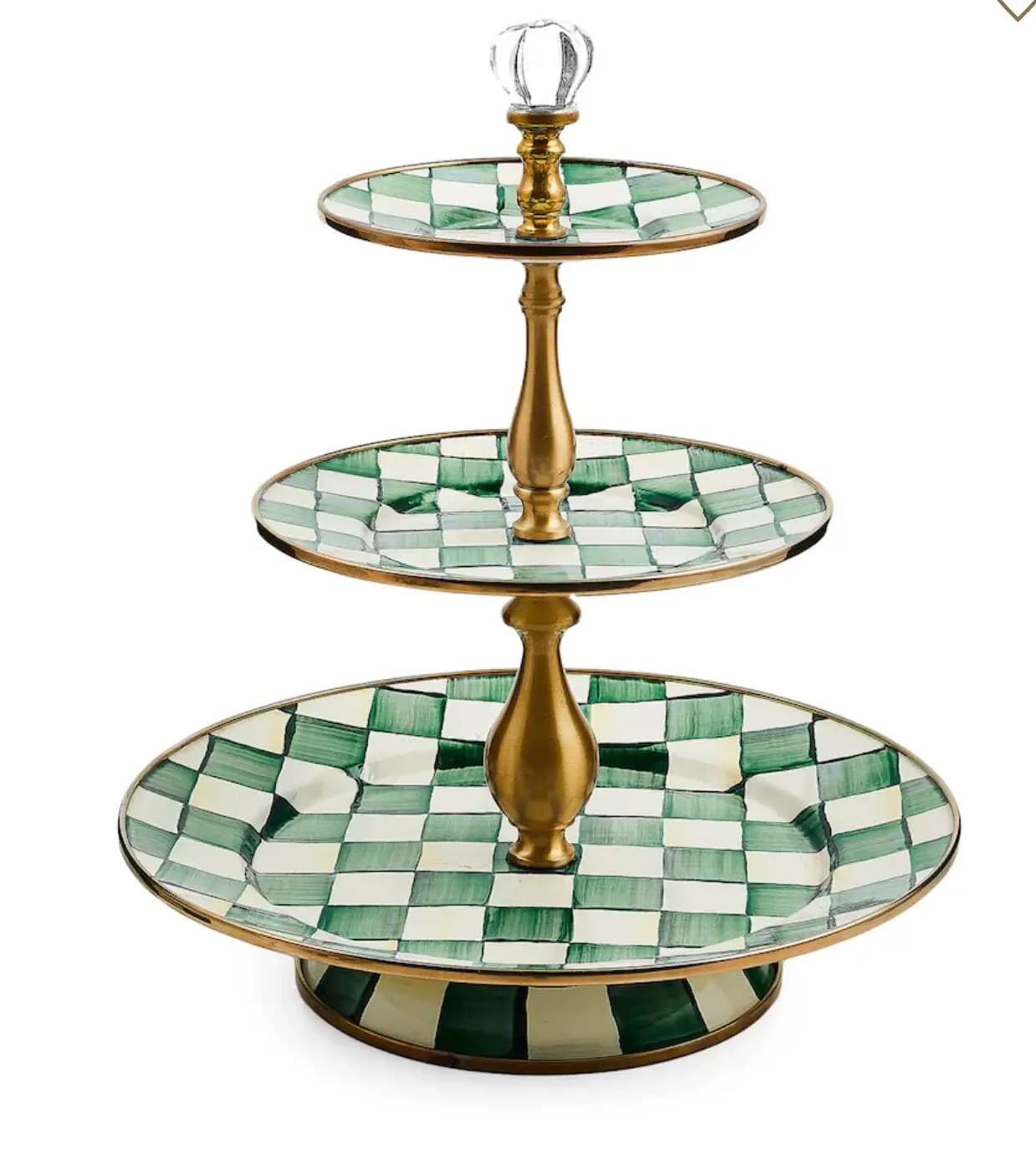 Enamel Tingle 3 Cake Rack (35.5 m) Color + White