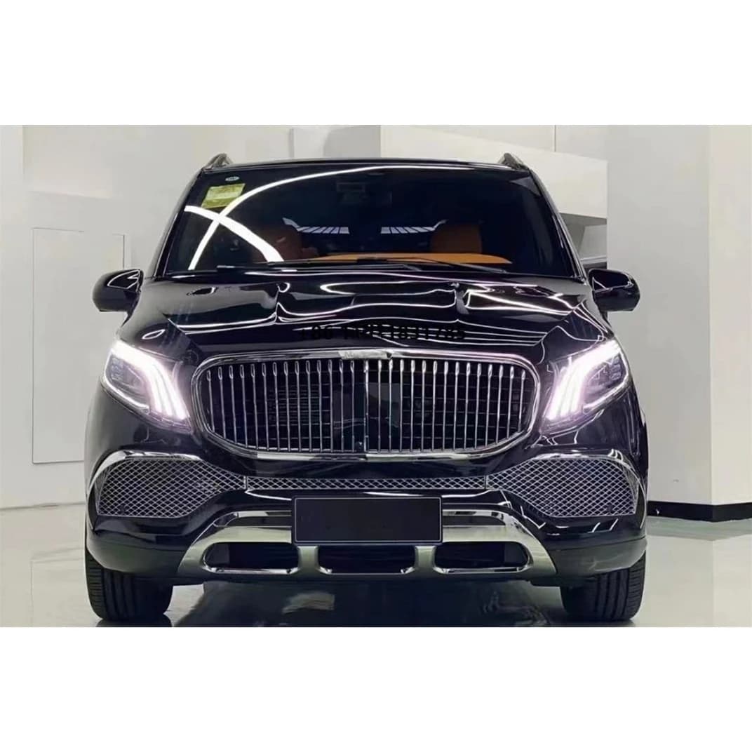 Pp Plastic Body Kit for  V Class W447 V260 V300 to GLS Front Rear Bumper,grille ,hood,headlights,taillights