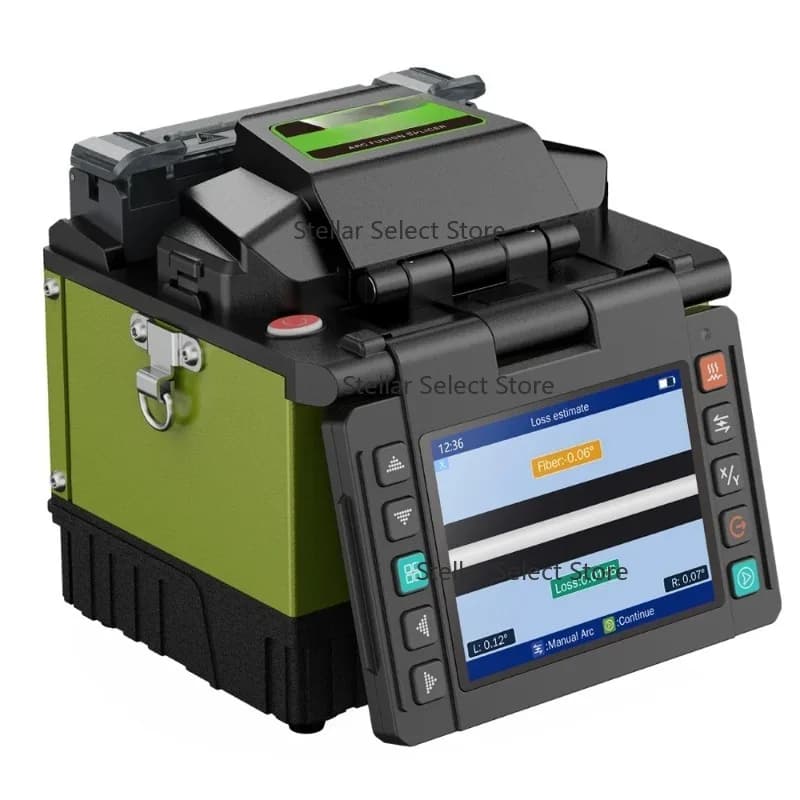 factory supply EX 39 fiber fusion splicer FTTH 7S Welding Fiber Optic Splicing Machine Kit Optical Fiber Fusion Splicer for fttx