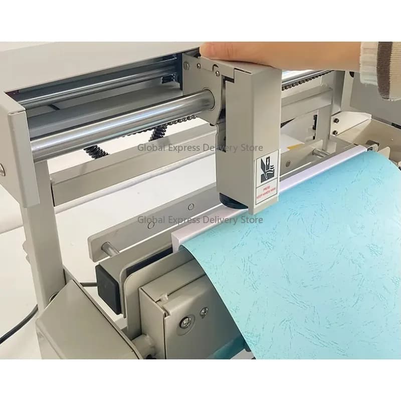 Desktop Hot Melt Glue Hardcover Book Binder - Professional Compact Book Binding Machine