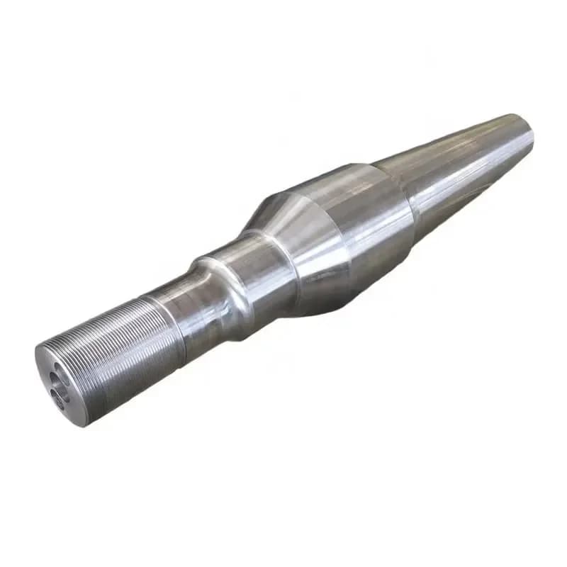 Custom Heavy Steel Main Shaft with Gearbox for Cone Crusher Machinery