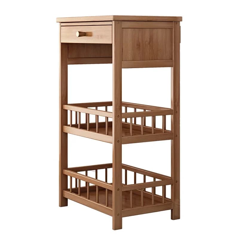 DSA sofa side tea side cabinet corner set movable small coffee table against the wall rack tea rack table