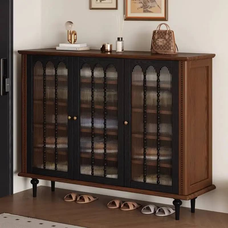 Hallway Entryway Shoe Cabinet Wooden Minimalist Apartments Drawers Shoe Rack Storage Organizer Szafka Na Buty Furniture Home