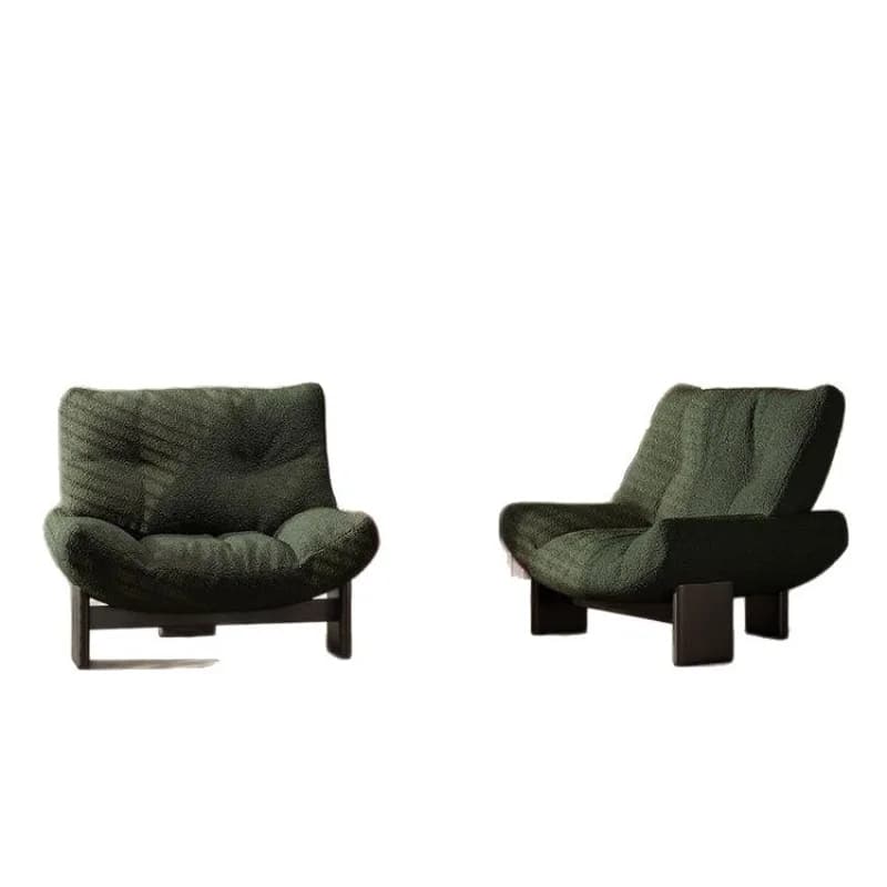 Leisure chair Italian designer single sofa chair, living room single armchair