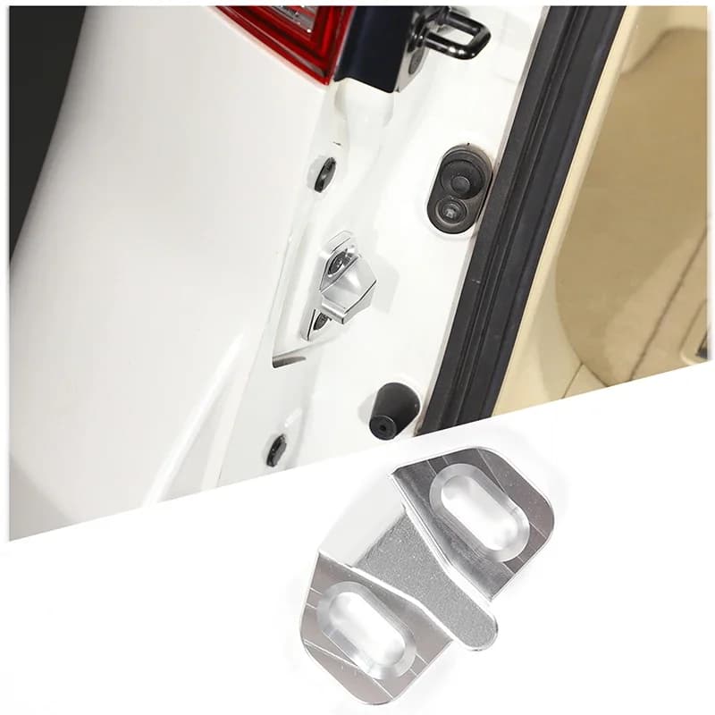 For Toyota Land Cruiser Prado FJ150 150 2010-2017 Aluminum Alloy Tailgate Latch Car Modification Accessories