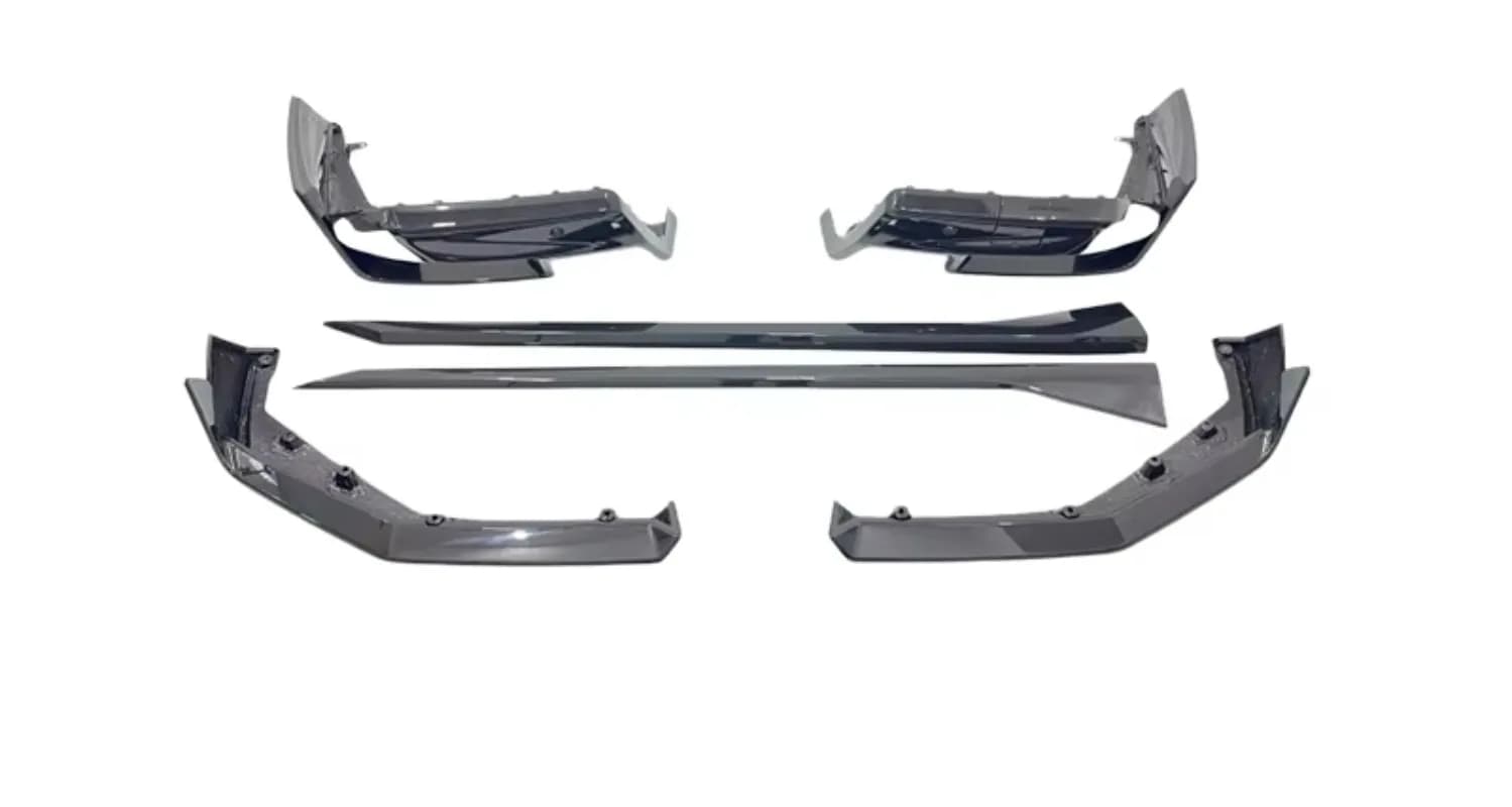 MP Style Carbon Fiber Aero Kit with Front Lip Diffuser Side Skirts for BMW G90 G99 M5 2024-2025