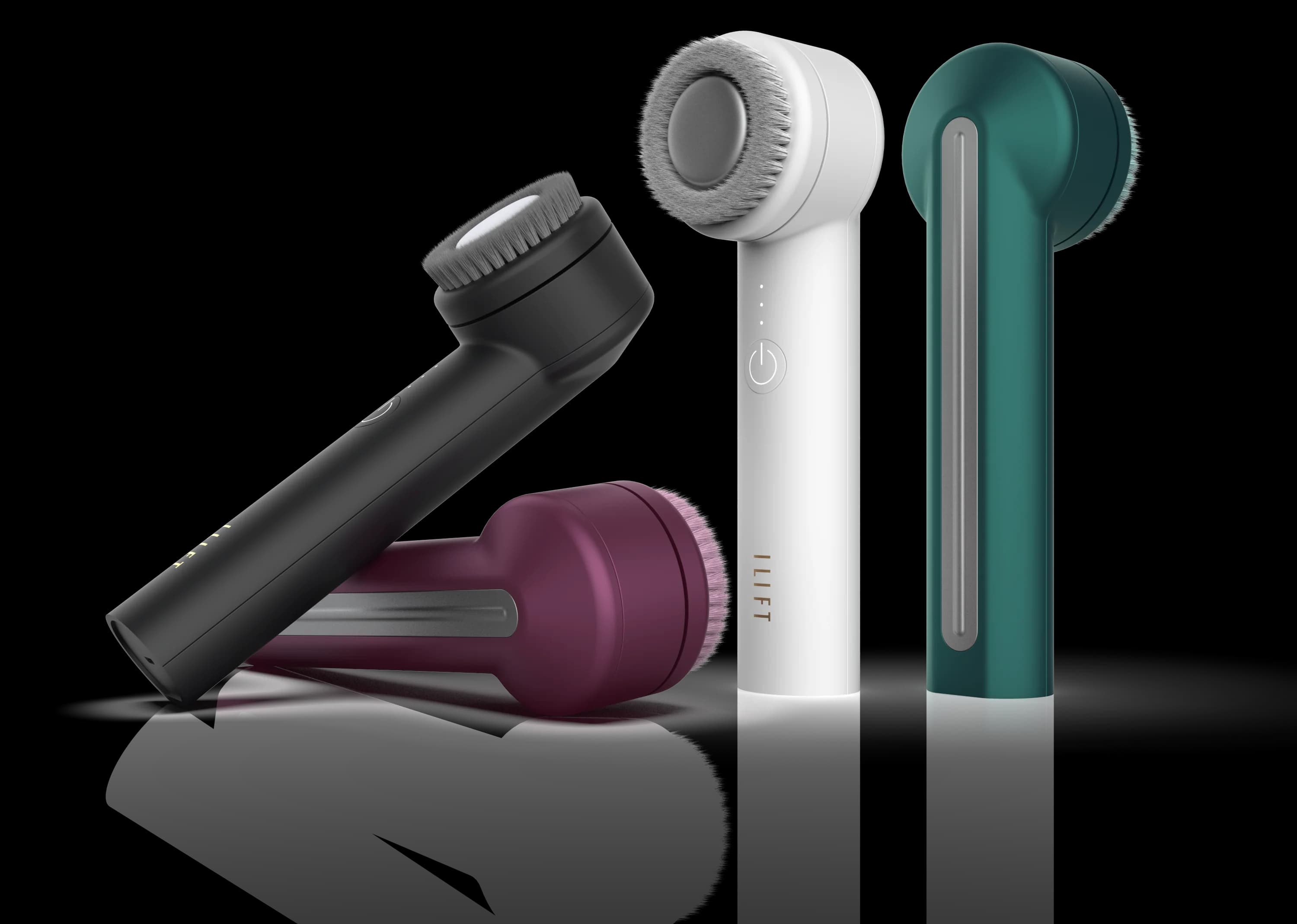 Portable Facial Exfoliator Electric Face Wash Machine Silicone Scrub Pore Cleansing Brush