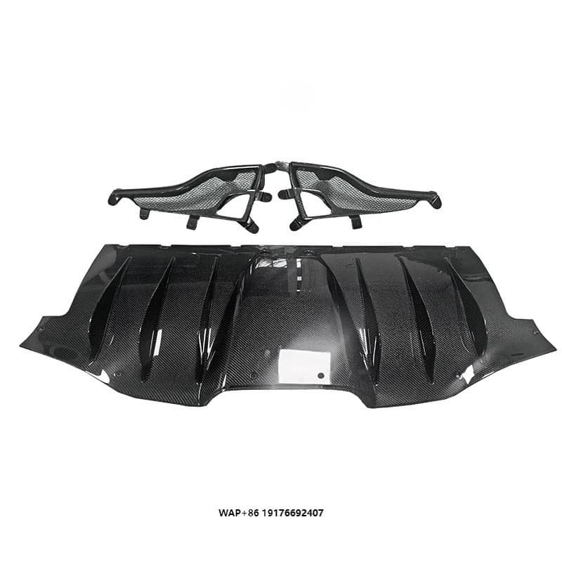 Customized Carbon Fiber Rear Diffuser for 458 OEM Style