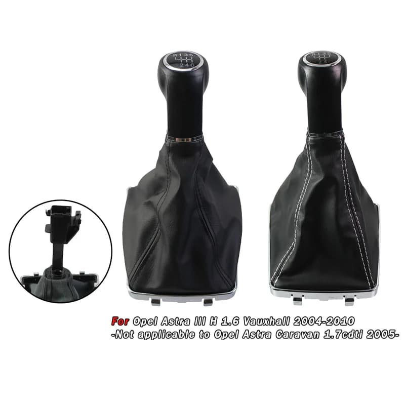 For Opel Black Line Integrated 6/5 Speed   ASTRA H Gear Head Dust Cover Shift Handball Dust Cover