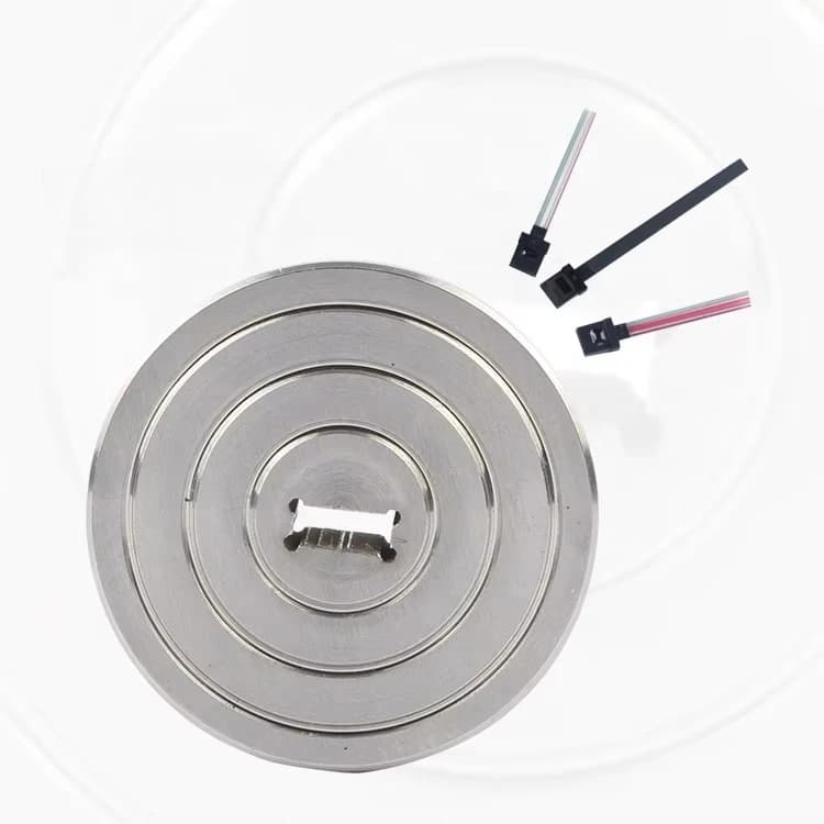 HD-MPO-UPC Handheld Puck Round Disc Jig for Mpo Ferrule Handheld Fiber Optic Polishing Fixture