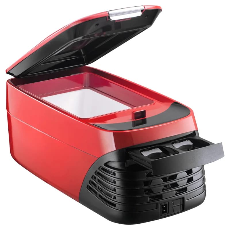 Car refrigerator compressor heating and refrigeration mini refrigerator 8L