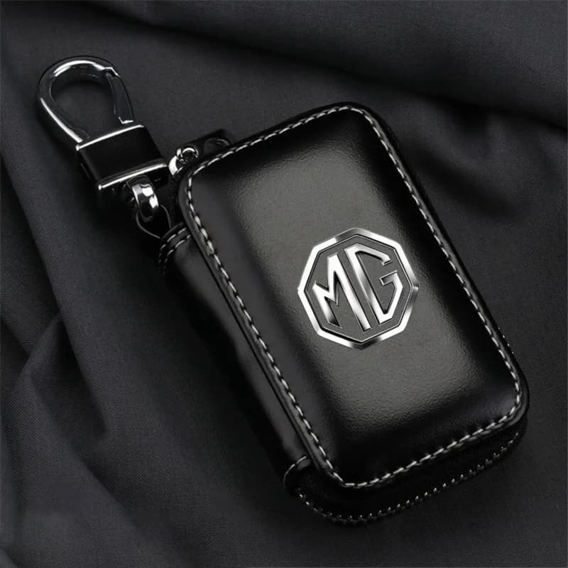 Car Key Fob Case Car Key Cover Wallet Auto Key Case Pouch For MG ZS MG4 EV MG HS MG3 MG5 EV Marvel R MG ONE