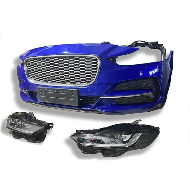 For XEL Front Bumper Assembly and Radiator Fan Parking Sensor Absorber Grille Grill Diffuser