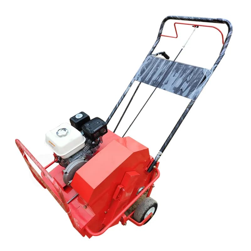 Electric small hand-held lawn punching machine Garden turf breathable punching machine