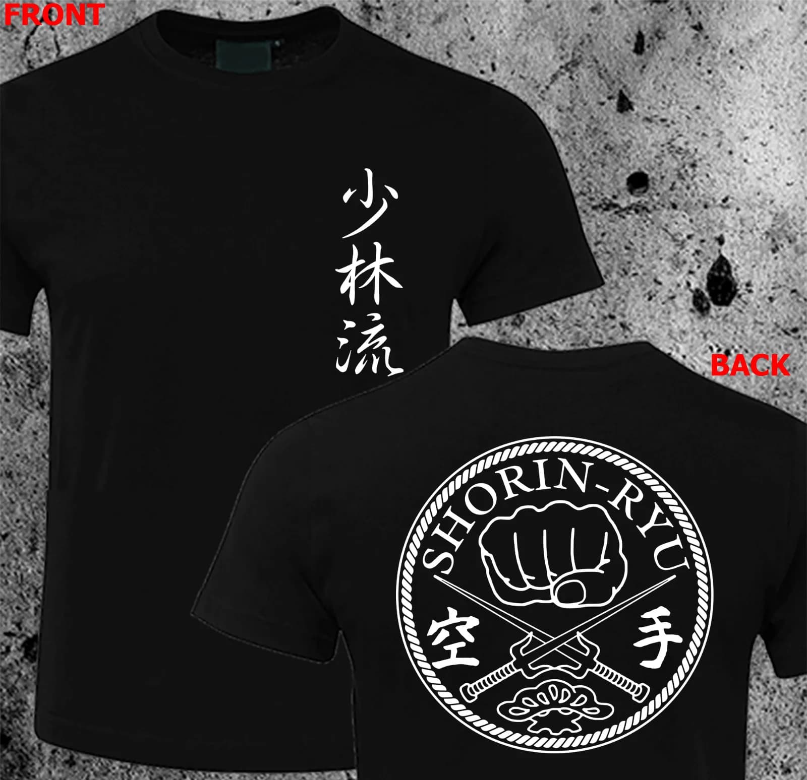 Shorin Ryu Japan Okinawan Karate T-Shirt 100% Cotton O-Neck Short Sleeve Summer Casual Mens T-shirt Streetwear