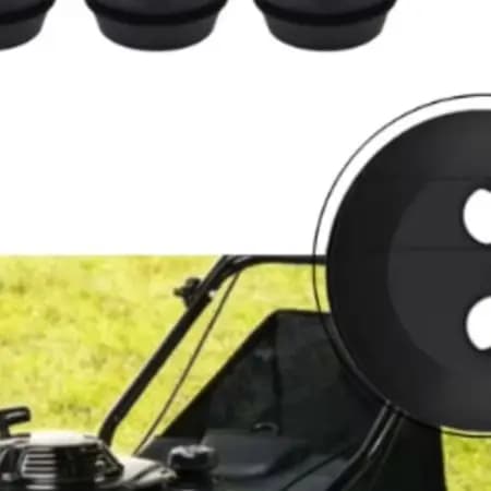 10 Unit Fuel Tank Rubber Grommet for Brush Cutter and For Trimmer Systems Supporting Dual Hole 21.5mm Installation