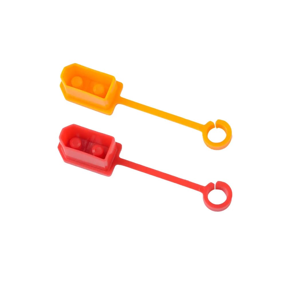 XT60 Plug Rubber Terminal Insulated Protective Cover for RC Lipo Battery Dust-proof Moisture-proof Caps 10PCS