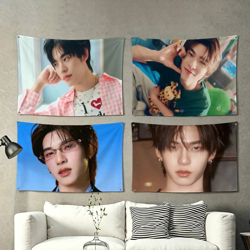 TeeTee Wanpichit Duang With You  Flag Suitable For Party Club Outdoor Interior Wall Decoration Banner Fans Gift