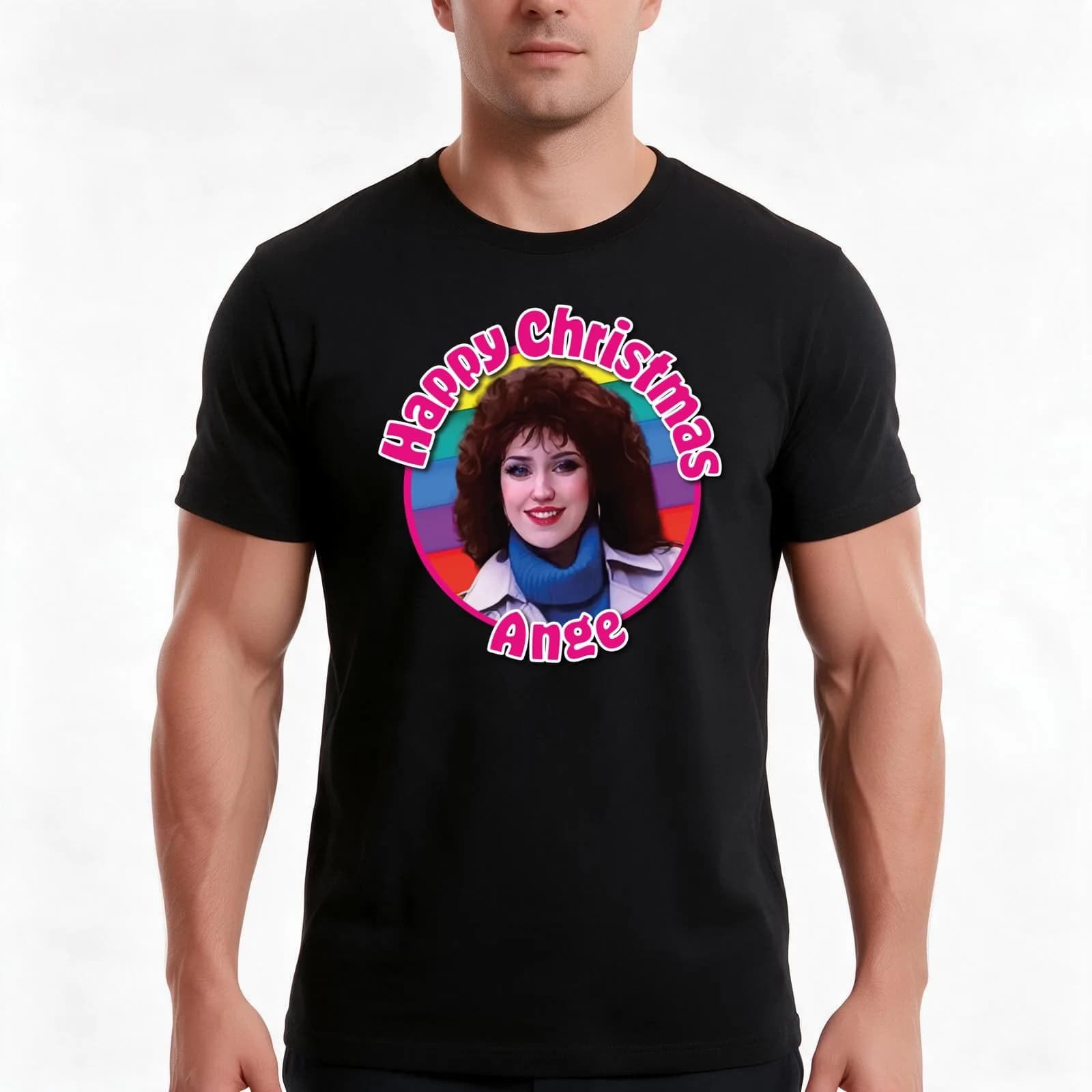 EastEnders - Angie watts - Christmas T-Shirt, Summer Casual Cotton Tee, Oversized Streetwear Tops, Vintage Graphic Print