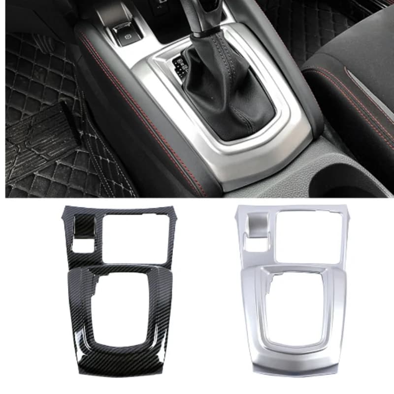 For Nissan QashQai 2019-2020 ABS carbon exterior shift electronic handbrake frame decorative cover accessories