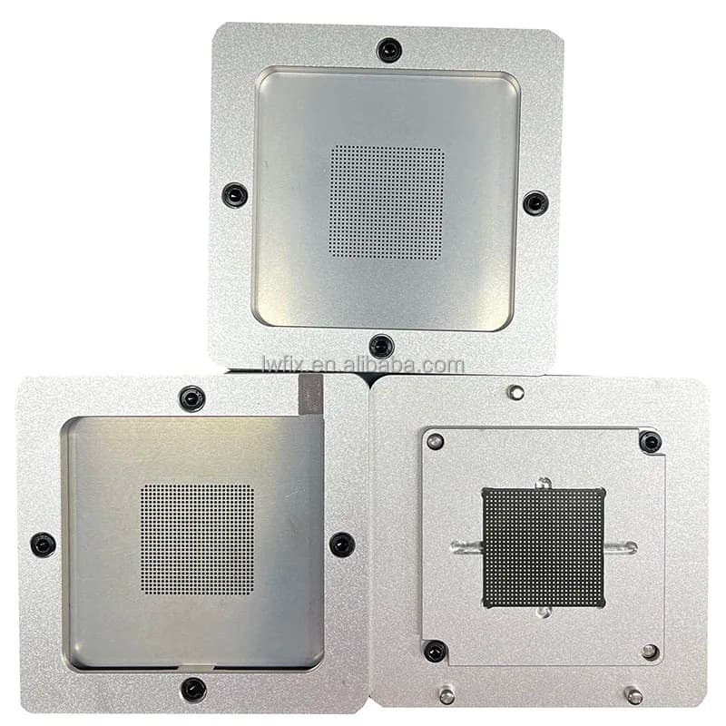 CNC BGA168 LPDDR3 Solder Ball Kit With Reballing Fixture for Welding Equipment