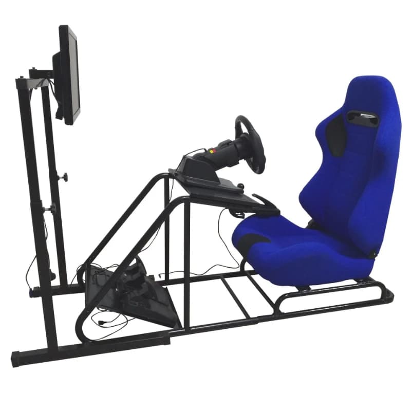 Game seat Modified emulator Adjustable blue racing game seat