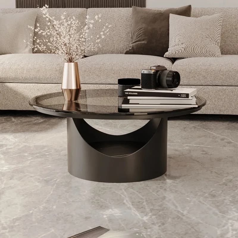 Save Space Center Coffee Table Modern Simple Transparent Minimalist Moving Cheap Side Table Aesthetic Meubles Unique Furniture