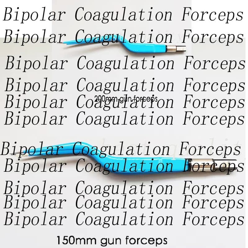 Best Quality Bipolar Coagulation Forceps High Frequency Electrotome Accessories Tweezers Line