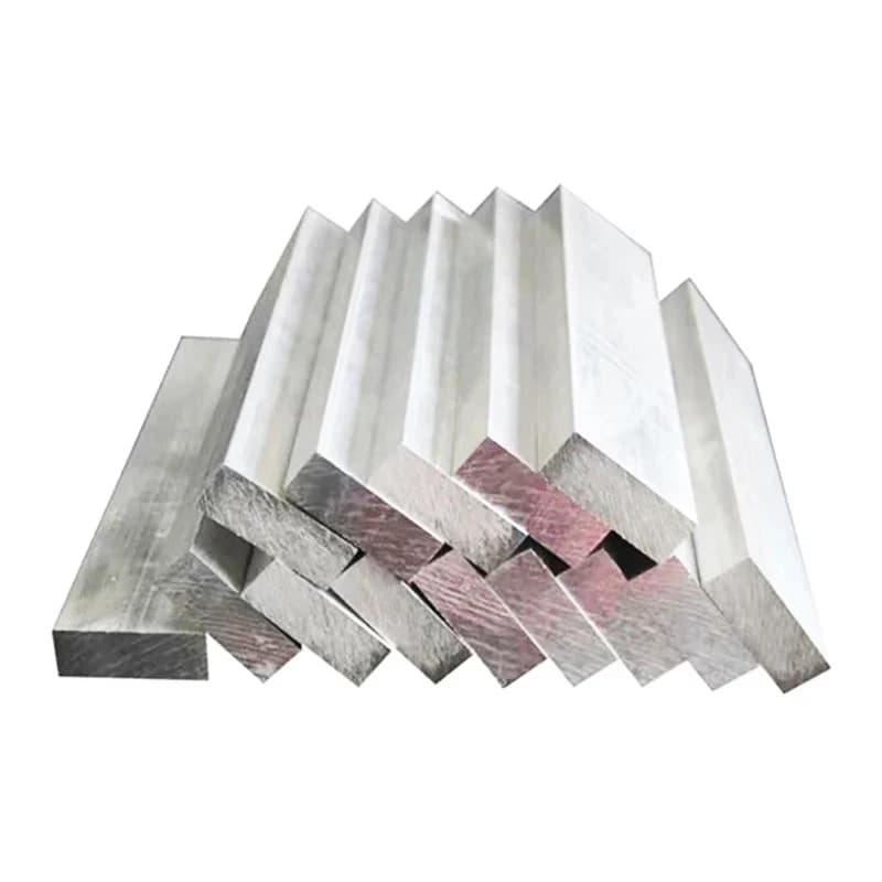 304 Stainless Steel Flat Bar 10mm Thick Solid Square Rod 100mm To 500mm Length Metal Raw Material