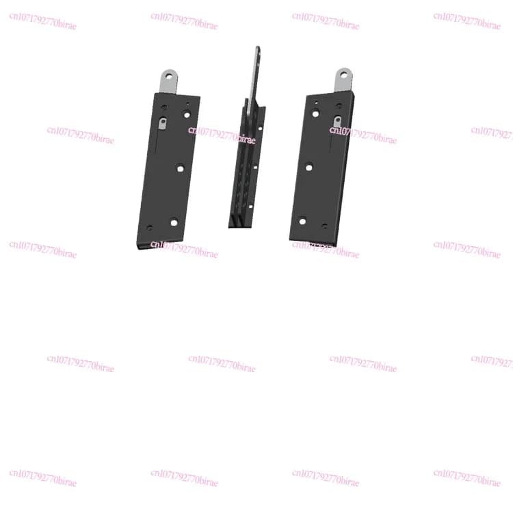 Stage Audio Accessories 8 Inch 10 Inch 12 Inch Aluminum Hanger Three-piece Set with Latch 80 Profile
