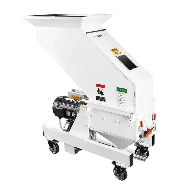 Injection molding nozzle material crushing pineapple knife powder machine