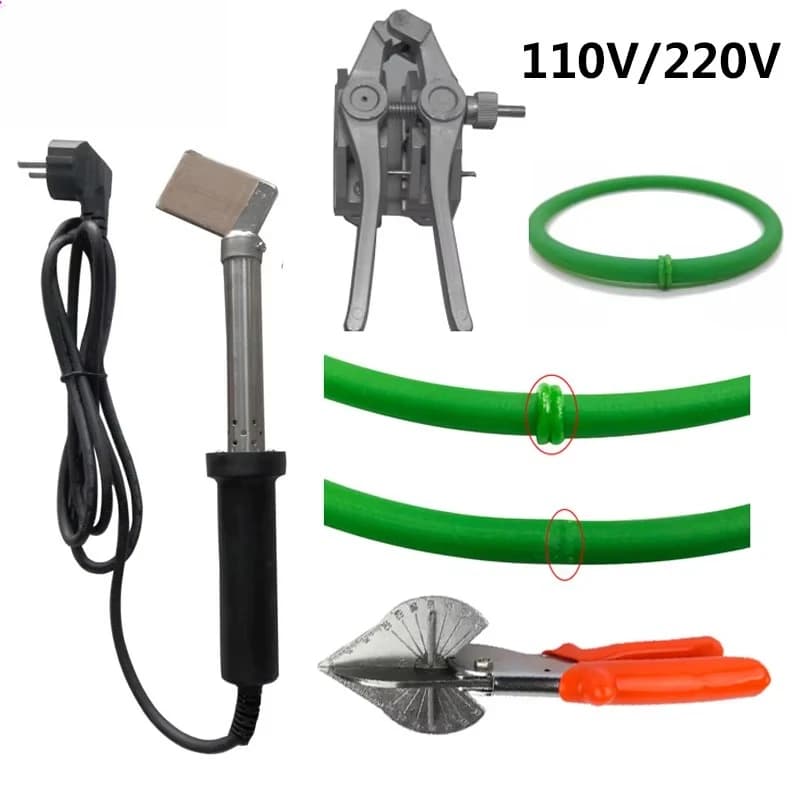 150W PU Round Belt Welding Machine Drive Belt Connector Polyurethane Belt Hot Melt Machine Butt Welding Power Tool 110V/220V