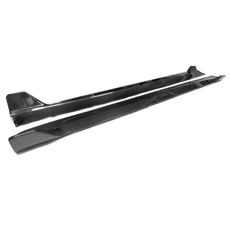 For Tesla Model 3 Highland 2023+ CC Style Side Skirts Rear Dry Carbon Fiber External Accessory protection