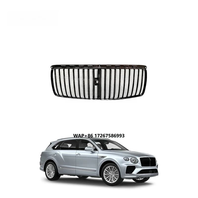 M Style Dry Carbon Grilles Trim Strip for 2021-2024