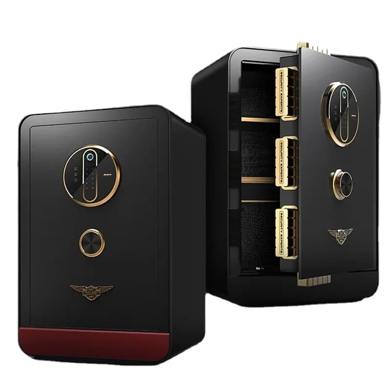 Household safe Thickened and weighted Smart anti-theft office file cabinet Password fingerprint safe